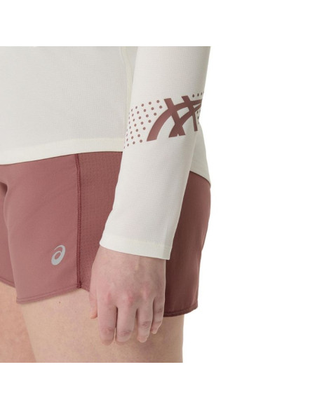 Koszulka asics icon 1/2 zip ls top w