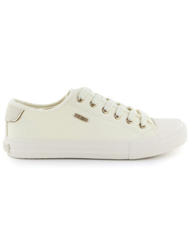 Trampki niskie damskie tekstylne beżowe big star tt274004