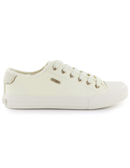 Trampki niskie damskie tekstylne beżowe big star tt274004