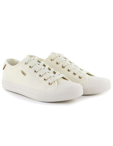 Trampki niskie damskie tekstylne beżowe big star tt274004