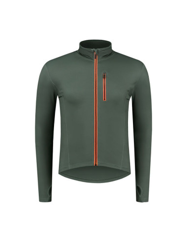 Rogelli bluza do biegania jake zielona l