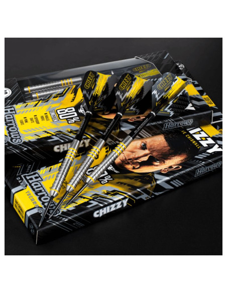 Rzutki harrows chizzy 80% steeltip