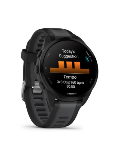 Zegarek garmin forerunner 165 black / slate grey 43 mm 010