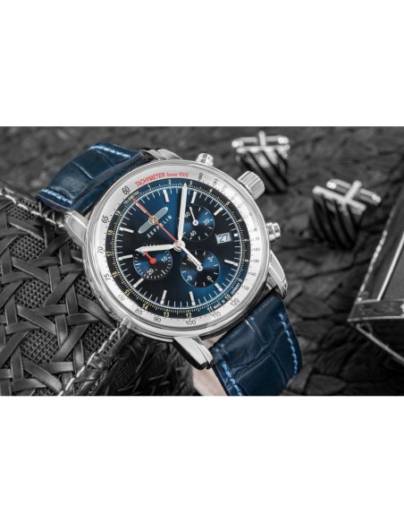 Zegarek męski zeppelin lz14 marine chronograph 8888-3 + box