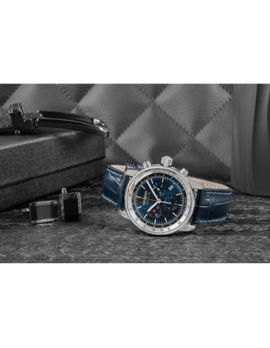 Zegarek męski zeppelin lz14 marine chronograph 8888-3 + box