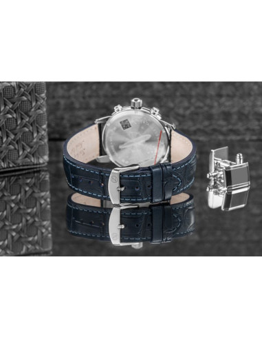 Zegarek męski zeppelin lz14 marine chronograph 8888-3 + box