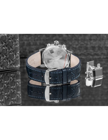 Zegarek męski zeppelin lz14 marine chronograph 8888-3 + box