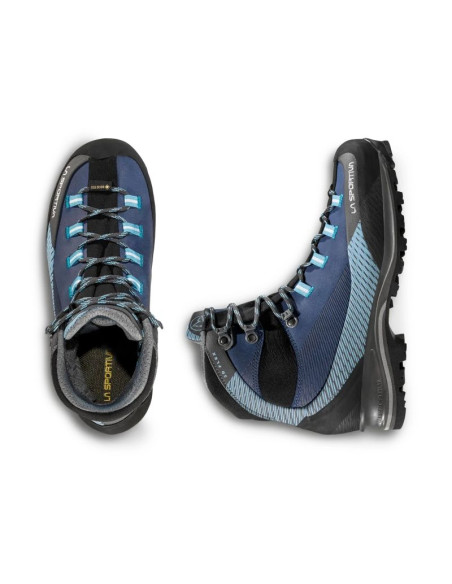 La sportiva trango trk woman leather gtx zfms111b18b21 opal/pacific blue