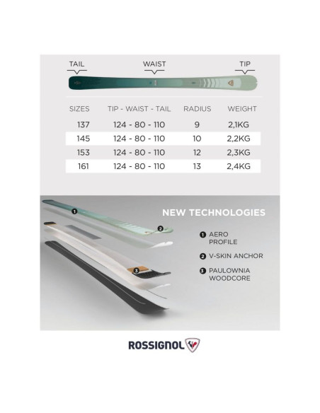 Narty skitourowe rossignol escaper w 80 open