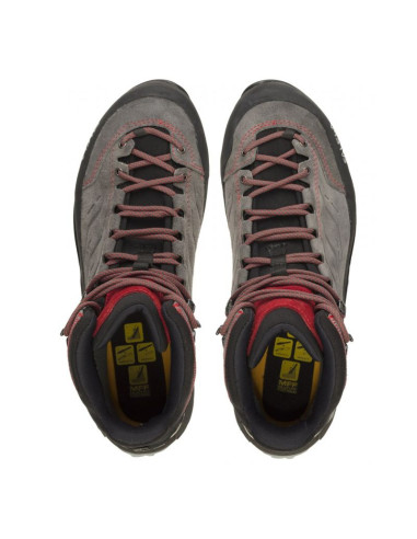 Salewa mtn trainer mid gtx męski dorosły ciemnoszary, szary, czerwony