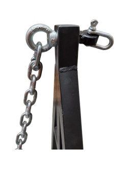 Wieszak do worka z kołowrotkiem 2