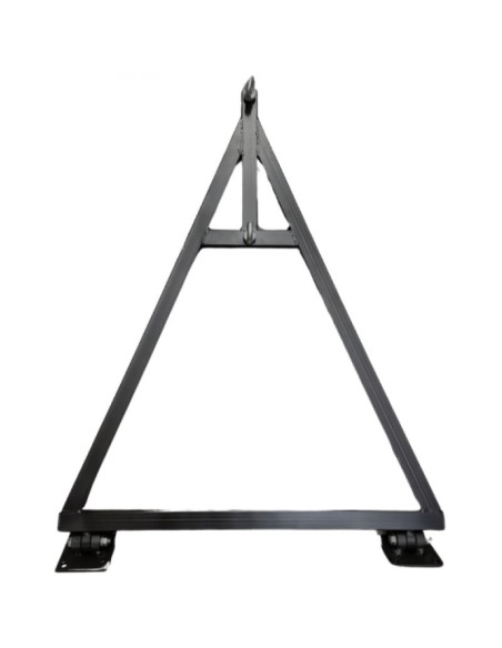 Wieszak do worka z kołowrotkiem