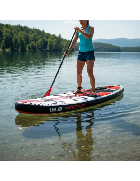 Zestaw deska sup 150kg dmuchana 381cm xqmax