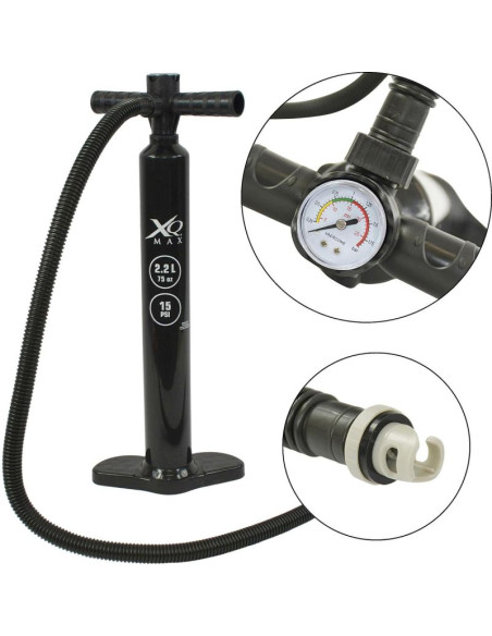 Zestaw deska sup 150kg dmuchana 381cm xqmax