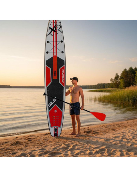 Zestaw deska sup 150kg dmuchana 381cm xqmax