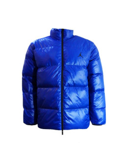 Kurtka męska puchowa air jordan flight down puffer niebieska - fv7271-480