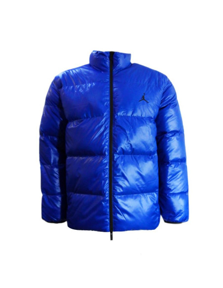 Kurtka męska puchowa air jordan flight down puffer niebieska - fv7271-480