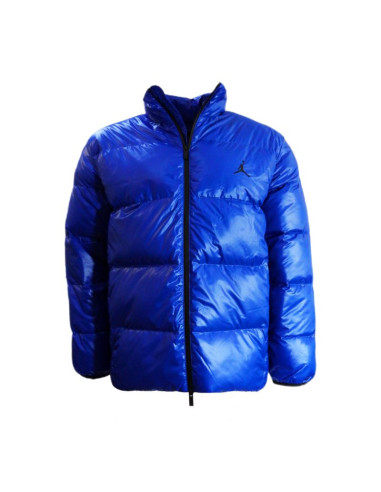 Kurtka męska puchowa air jordan flight down puffer niebieska - fv7271-480