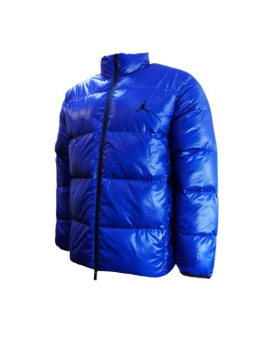 Kurtka męska puchowa air jordan flight down puffer niebieska - fv7271-480