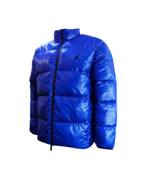 Kurtka męska puchowa air jordan flight down puffer niebieska - fv7271-480