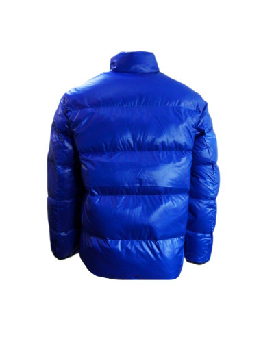 Kurtka męska puchowa air jordan flight down puffer niebieska - fv7271-480