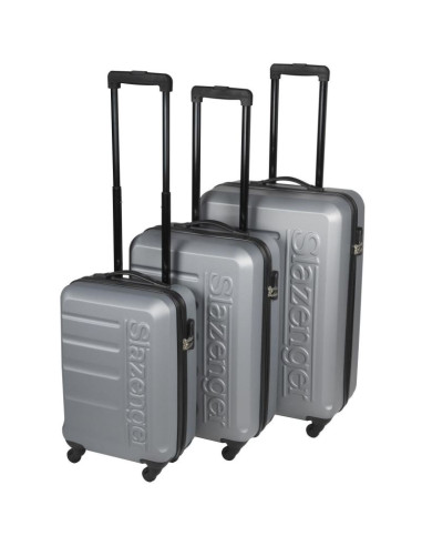 Zestaw 3 walizek 18, 22, 26 cale sreberny slazenger