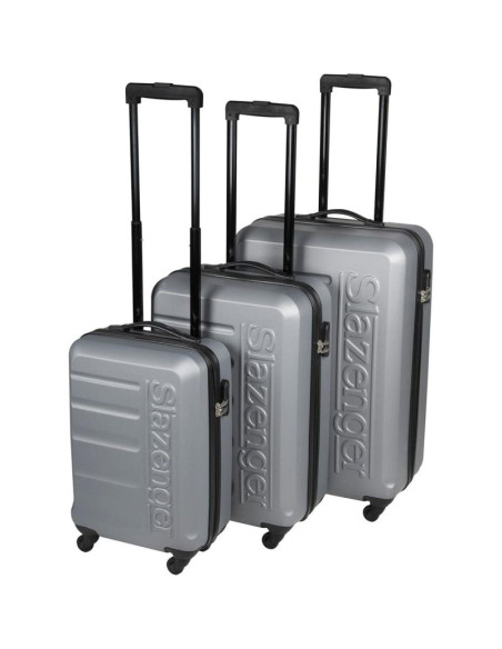 Zestaw 3 walizek 18, 22, 26 cale sreberny slazenger