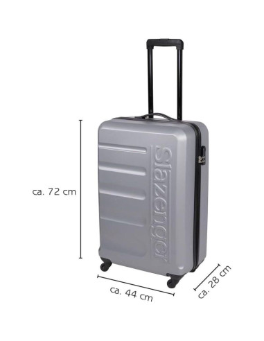 Zestaw 3 walizek 18, 22, 26 cale sreberny slazenger