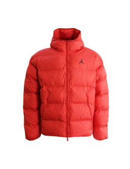 Kurtka zimowa air jordan brooklyn therma-fit puffer gym red - hv0532-687