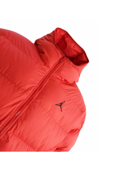 Kurtka zimowa air jordan brooklyn therma-fit puffer gym red - hv0532-687