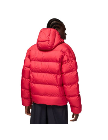 Kurtka zimowa air jordan brooklyn therma-fit puffer gym red - hv0532-687