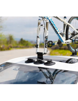 Rockbros uchwyt/bagażnik samochodowy czerwony 2