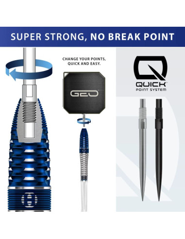 Rzutki harrows geo 03 bomb 90% steeltip