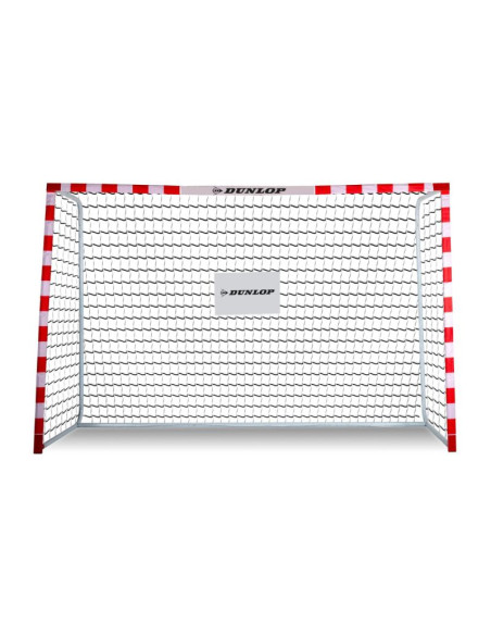 Bramka do piłki nożnej z siatką 300x200x110 cm allround dunlop - 0666