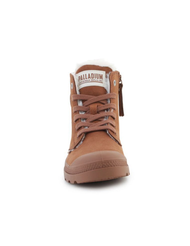 Palladium pampa hi zip wl 95982-291-m raw brown