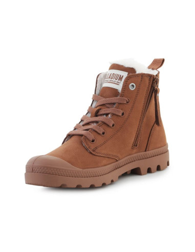 Palladium pampa hi zip wl 95982-291-m raw brown