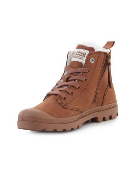 Palladium pampa hi zip wl 95982-291-m raw brown