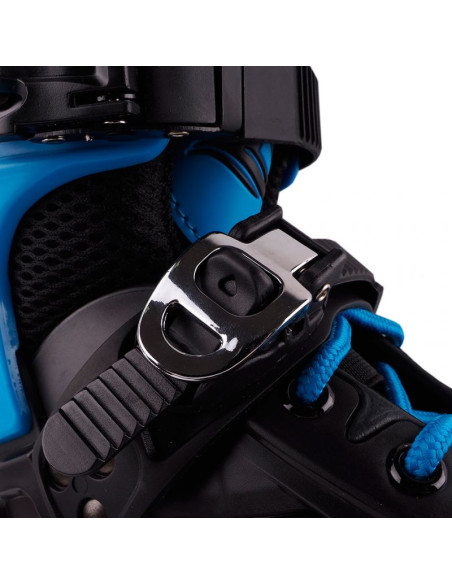 Łyżworolki roces yep 3x90 tif czarno-niebieskie 400853 00001