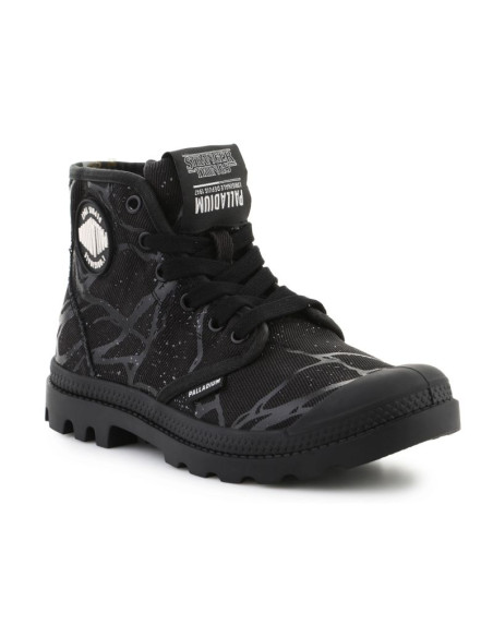 Palladium stranger things pampa hi tunnels 94626-008-m black