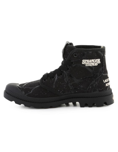 Palladium stranger things pampa hi tunnels 94626-008-m black