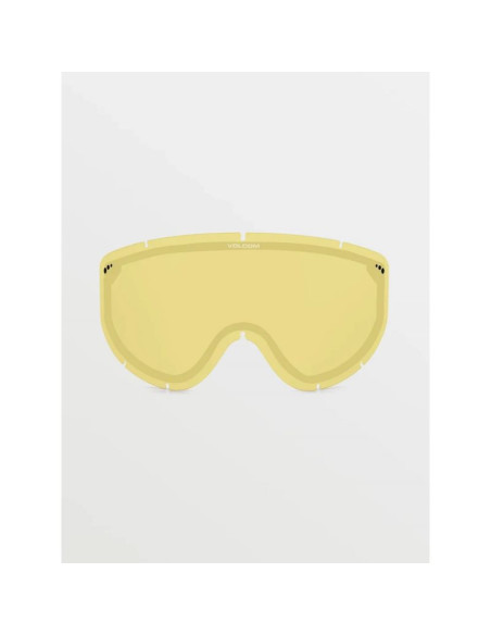 Gogle narciarskie damskie/męskie volcom footprints snowboardowe zimowe czerwone (vg0622303)