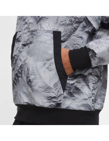 Bluza z kapturem air jordan 23 engineered printed szara - cu9148-100