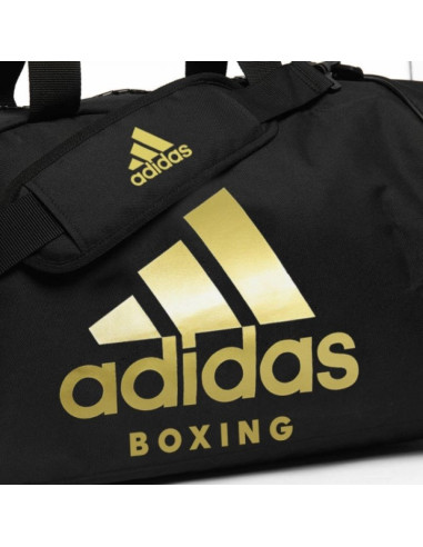 Torba sportowa adidas boxing czarno/złota m
