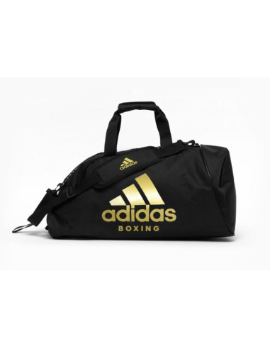 Torba sportowa adidas boxing czarno/złota m