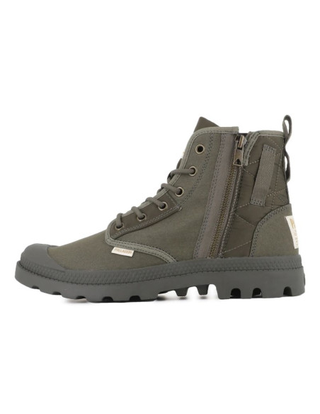 Palladium pampa detroit zip 79500-325-m olive night