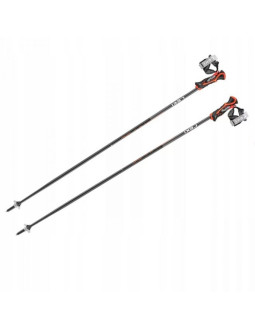 Leki kije 3d airfoil black/red 120 2