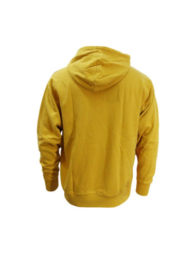 Bluza z kapturem air jordan essentials statement fleece washed pullover hoodie yellow ochre - fb7290-752