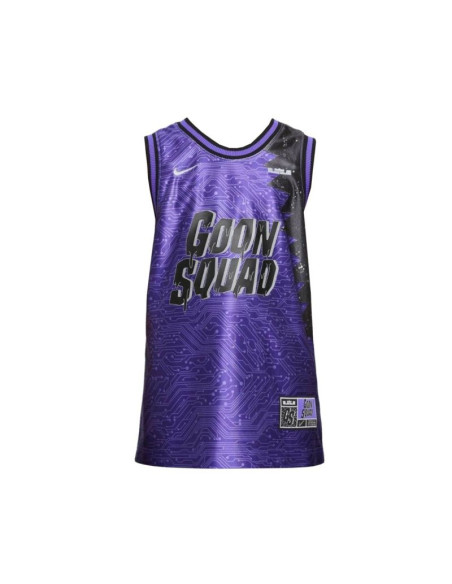 Dziecięca koszulka koszykarska nike space jam swingman lbj goon squad jersey - dm2974-560
