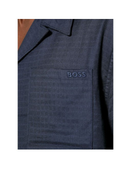 Koszula plażowa boss vida_shirt blu (50540154-413) 2