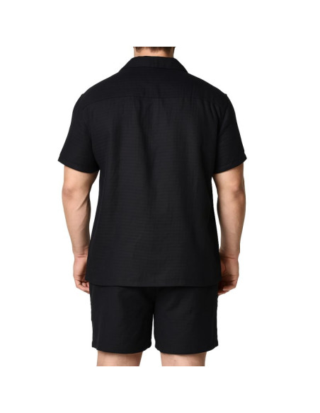 Koszula plażowa boss vida_shirt nero (50540154-001)